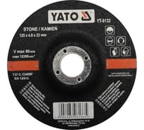 Диск зачистной по камню, 115x6,0x22 YATO YT-6133
