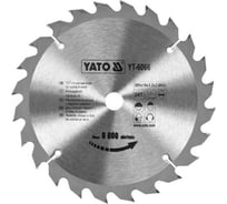 Диск с карбид вольфрамом, 205x18x3,2x2,0/24 зубья YATO YT-6066