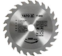 Диск с карбид вольфрамом, 130x16x2.8x2,0/24 зубья YATO YT-6050