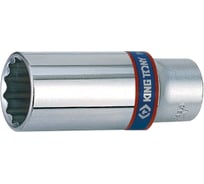 Головка торцевая глубокая двенадцатигранная (11 мм; 3/8) KING TONY 323011M