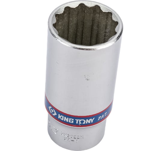 Головка торцевая глубокая двенадцатигранная (22 мм; 3/8) KING TONY 323022M