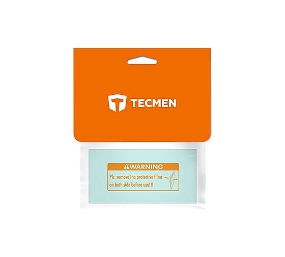 Внешнее защитное стекло 133x114 мм, упаковка 10 шт, для ТМ16 TECMEN 100575342