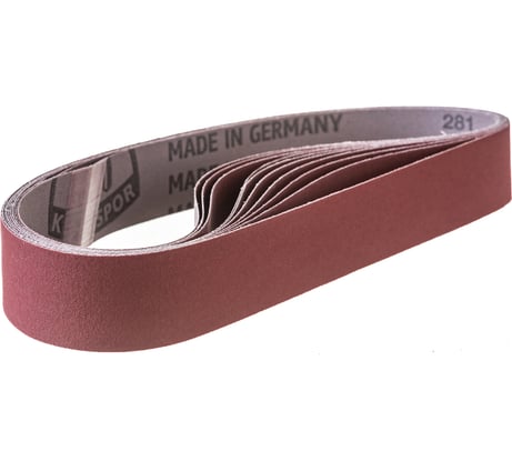 Шлифовальная лента 10шт., 30x533мм, P400 NK RBS Metabo 626283000