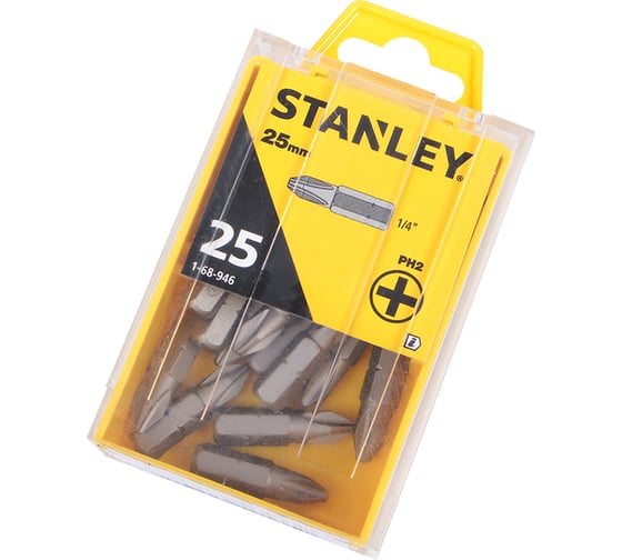 Набор вставок Ph2 25 шт. Stanley 1-68-946