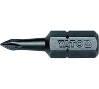 Бита крестовая PH1, 50 шт, 1/4", 25 мм YATO YT-7807