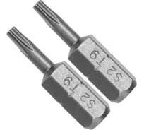 Бита TORX T9, 2 шт, 1/4", 25 мм YATO YT-77901