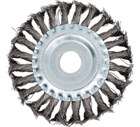 Щетка плоская металлическая крученая 125x22.2 для УШМ HEADROCK 697-125-700