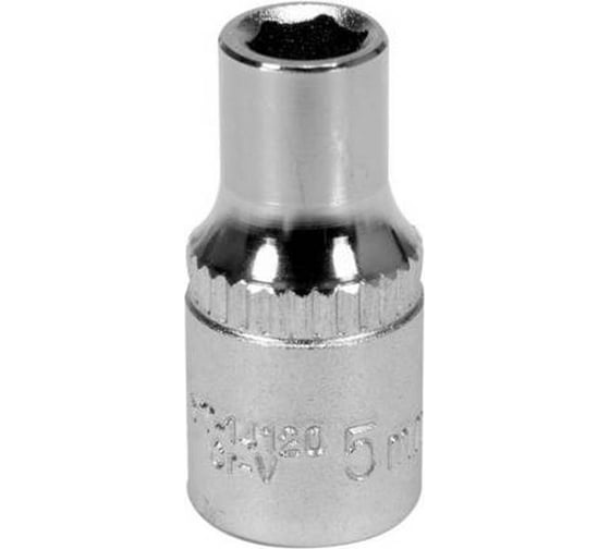 Головка торцевая 6-гранная 5 мм, 1/4" DR YATO YT-14120