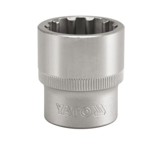 Головка торцевая SPLINE 8х38 мм, 1/2" DR YATO YT-1460
