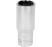 Головка торцевая длинная 12-гранная 23 мм, 1/2" DR, CrV YATO YT-12945