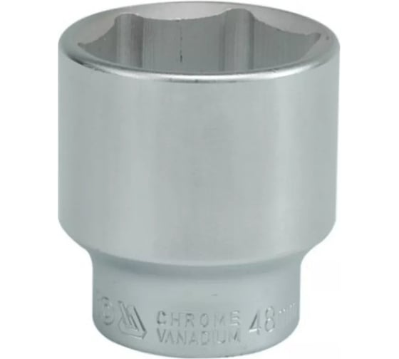 Головка торцевая короткая 48 мм, 3/4" DR, CrV YATO YT-1323 1