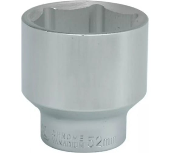 Головка торцевая короткая 52 мм, 3/4" DR, CrV YATO YT-1326 1