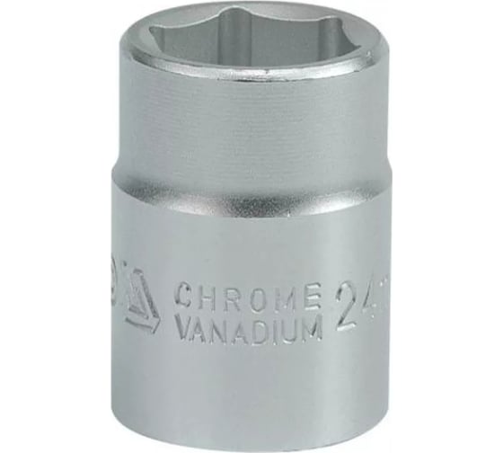 Головка торцевая короткая 24 мм, 3/4" DR, CrV YATO YT-1305 1