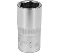 Головка торцевая 6-гранная 9 мм, 1/4" DR YATO YT-14126