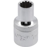 Головка торцевая SPLINE 9х38 мм, 1/2" DR YATO YT-1461