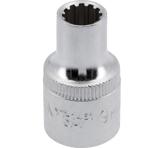 Головка торцевая SPLINE 9х38 мм, 1/2" DR YATO YT-1461