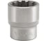 Головка торцевая SPLINE 21х38 мм, 1/2" DR YATO YT-14833 1
