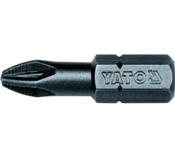 Бита крестовая PZ2, 50 шт, 1/4", 25 мм YATO YT-7811 1