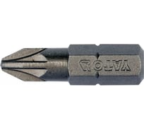 Бита крестовая PZ2, 10 шт, 1/4", 25 мм YATO YT-78135