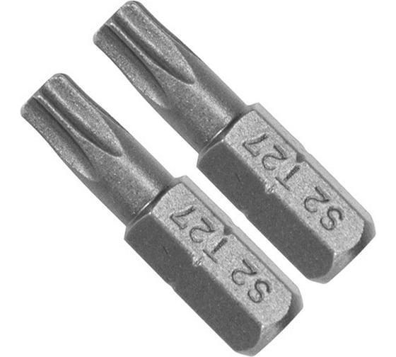 Бита TORX T27, 2 шт, 1/4", 25 мм YATO YT-77906