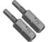 Бита HEX H4, 2 шт, 1/4", 25 мм YATO YT-77921 1