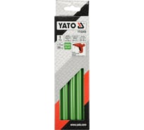 Стержни для клеевого пистолета 11x200 мм, 5 шт, зеленые YATO YT-82436