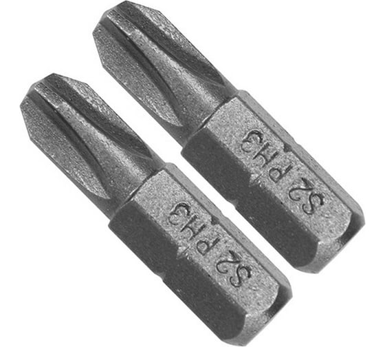 Бита PH3, 2 шт, 1/4", 25 мм YATO YT-77873
