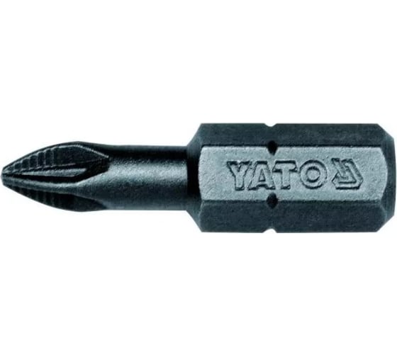 Бита крестовая PZ1, 50 шт, 1/4", 25 мм YATO YT-7810