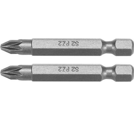 Бита PZ2, 2 шт, 1/4", 50 мм YATO YT-77884