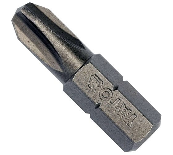 Бита крестовая PH3, 10 шт, 1/4", 25 мм YATO YT-78133 1