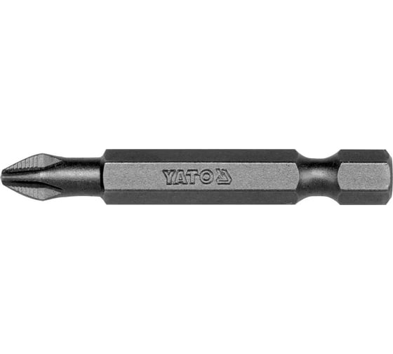 Бита крестовая PH2, 50 шт, 1/4", 50 мм YATO YT-7848