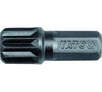Биты ударные SPLINE M12, 50 шт, 8x30 мм YATO YT-7933