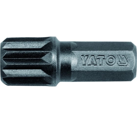Биты ударные SPLINE M12, 50 шт, 8x30 мм YATO YT-7933 1