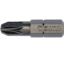 Бита крестовая PZ3, 10 шт, 1/4", 25 мм YATO YT-78136
