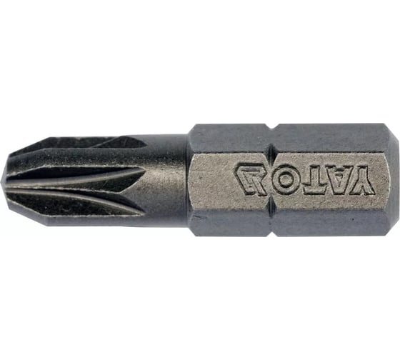 Бита крестовая PZ3, 10 шт, 1/4", 25 мм YATO YT-78136 1