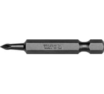 Бита крестовая PH0, 50 шт, 1/4", 50 мм YATO YT-7846