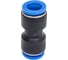 Фитинг цанговый прямой 12 мм, пластик, тип PUC TITAN LOCK TLP-PUC12 3