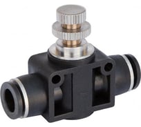 Регулятор расхода воздуха SCF 4 мм, пластик, тип SCF TITAN LOCK TLP-SCF4