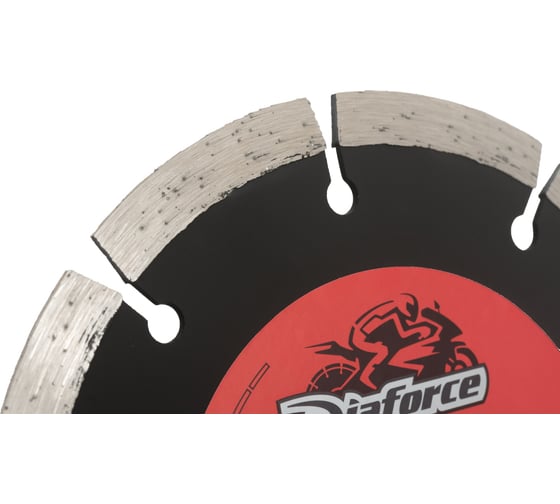 Диск алмазный SEGMENT 125x22.23x8х2 мм, сухой рез DIAFORCE 500125
