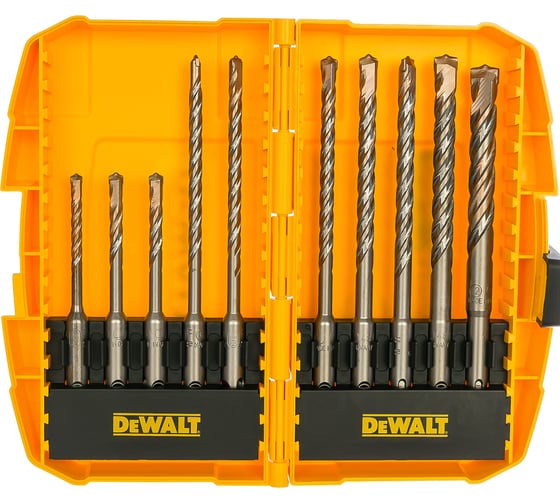 Набор буров Midisafe SDS+ 10 шт.DEWALT DT7935B 1
