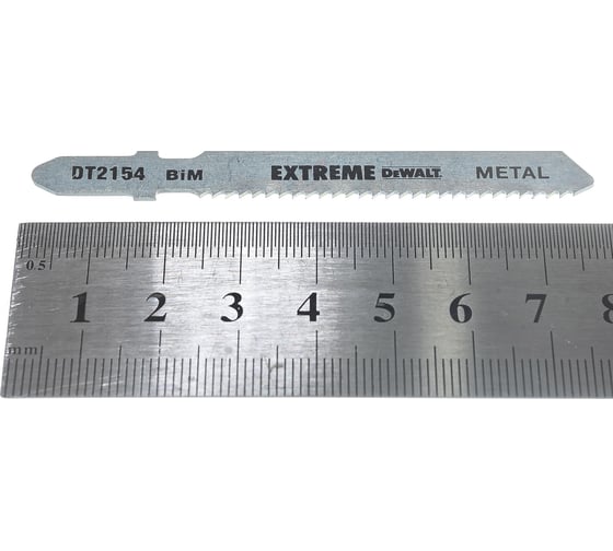 Пилка по металлу BIM 76х51х1.8 мм, T118BF, 3 шт. DEWALT DT2154