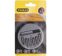 Набор бит PH1,2, SL4.5,7, PZ1,2, держатель, 7 шт. Stanley STA60500