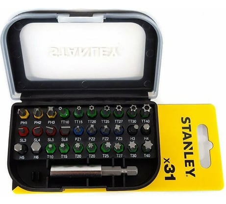 Набор бит 31 шт. Stanley STA60490