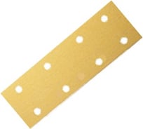 Шлифовальный лист на бумажной основе с липучкой Hollander (70x198 мм, 8 отверстий, Р240, 50 шт.) Mirka 2363505025