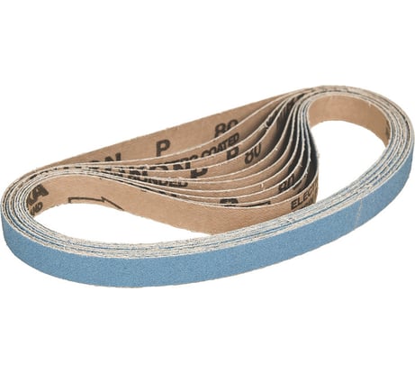 Шлифовальные ленты на тканевой основе MIRKON 10х330 мм, P40, 5 шт. Mirka 95403T0140