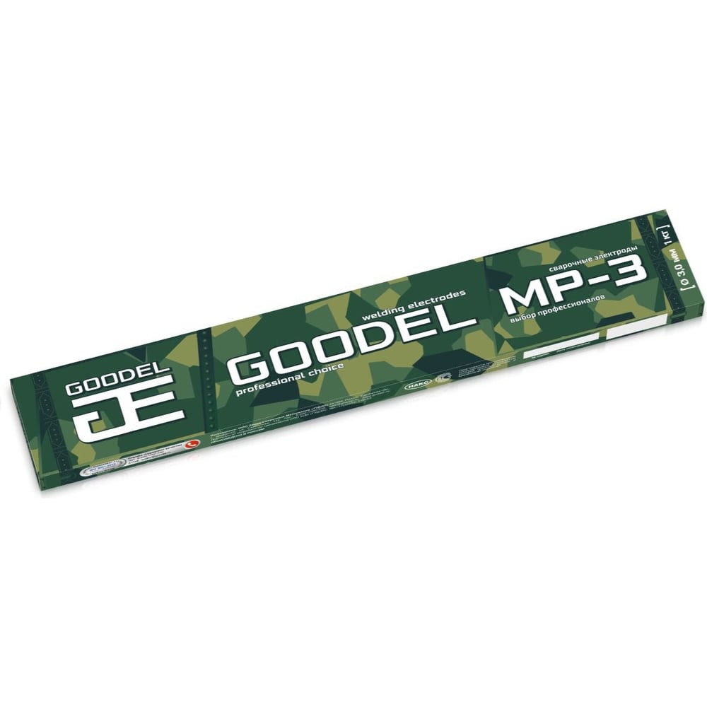 Электроды сварочные МР-3 3.0х350 мм, 1 кг GOODEL 23299 - выгодная цена ...