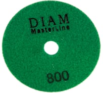 Круг алмазный гибкий шлифовальный АГШК Master Line (100х2 мм; №800; сухая) Diam 000569