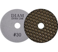 Круг алмазный гибкий шлифовальный АГШК Extra Line (100х2 мм; №30; сухая) Diam 000563