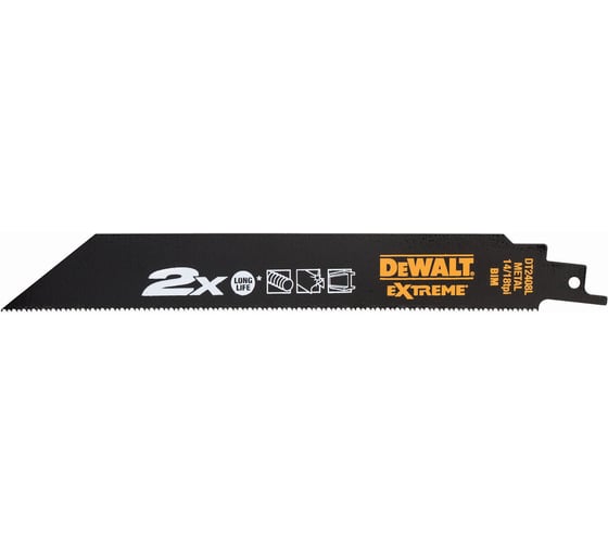 Полотна по металлу BiM 228x1.4-1.8 мм, S1136BEF, 5 шт DEWALT DT2408L
