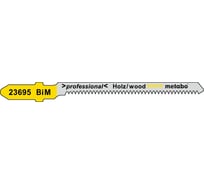 Пилки по дереву 57х1,4 мм BiM, T101AOF Metabo 623695000